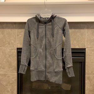 Athleta XXS gray jacket